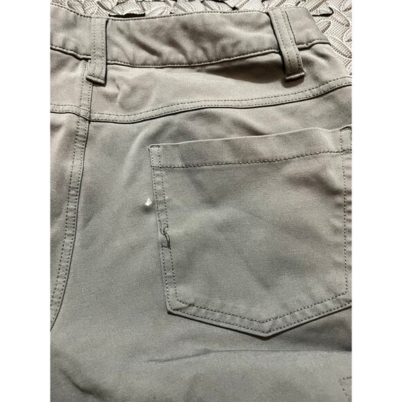 BYLT Everyday Pants 2.0 Men Medium Slim Performance Stretch Tapered Stretch Gray - Picture 4 of 6